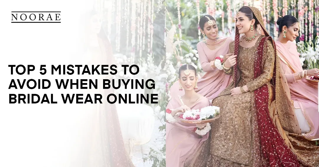 Top 5 Mistakes to Avoid When Buying Bridal Wear Online