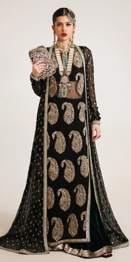 Raina Black Wedding Dress